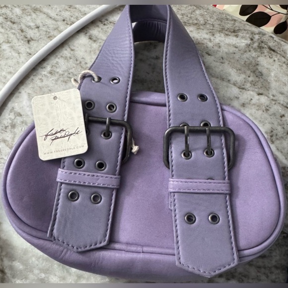 Free People Handbags - Lilac- NWT Free People Say Yes handbag